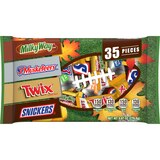 Snickers, Twix, Milky Way & 3 Musketeers Chocolate Candy Bar Assortment, 35 ct, 9.87 oz, thumbnail image