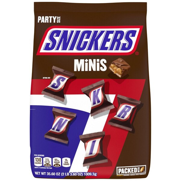 Snickers, Original Mini Party, 35.6 oz 