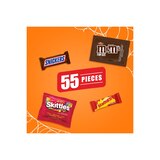 M&M'S, Snickers, Starburst & Skittles Assorted Candy Variety Pack, 27.18 oz, 55 Pieces Bulk Bag, thumbnail image