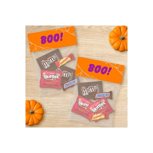 M&M'S, Snickers, Starburst & Skittles Assorted Candy Variety Pack, 27.18 oz, 55 Pieces Bulk Bag