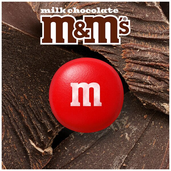 M&M'S Milk Chocolate Candy, Family Size, 19.2 oz
