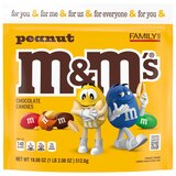 M&M'S Peanut Milk Chocolate Candy, Family Size, 18.08 oz, thumbnail image