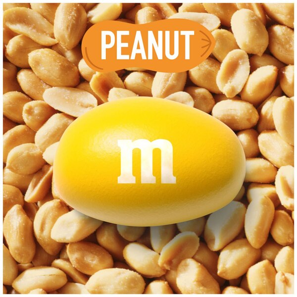 M&M's Peanut Milk Chocolate Candy, Grab & Go Size, 5.5 Oz