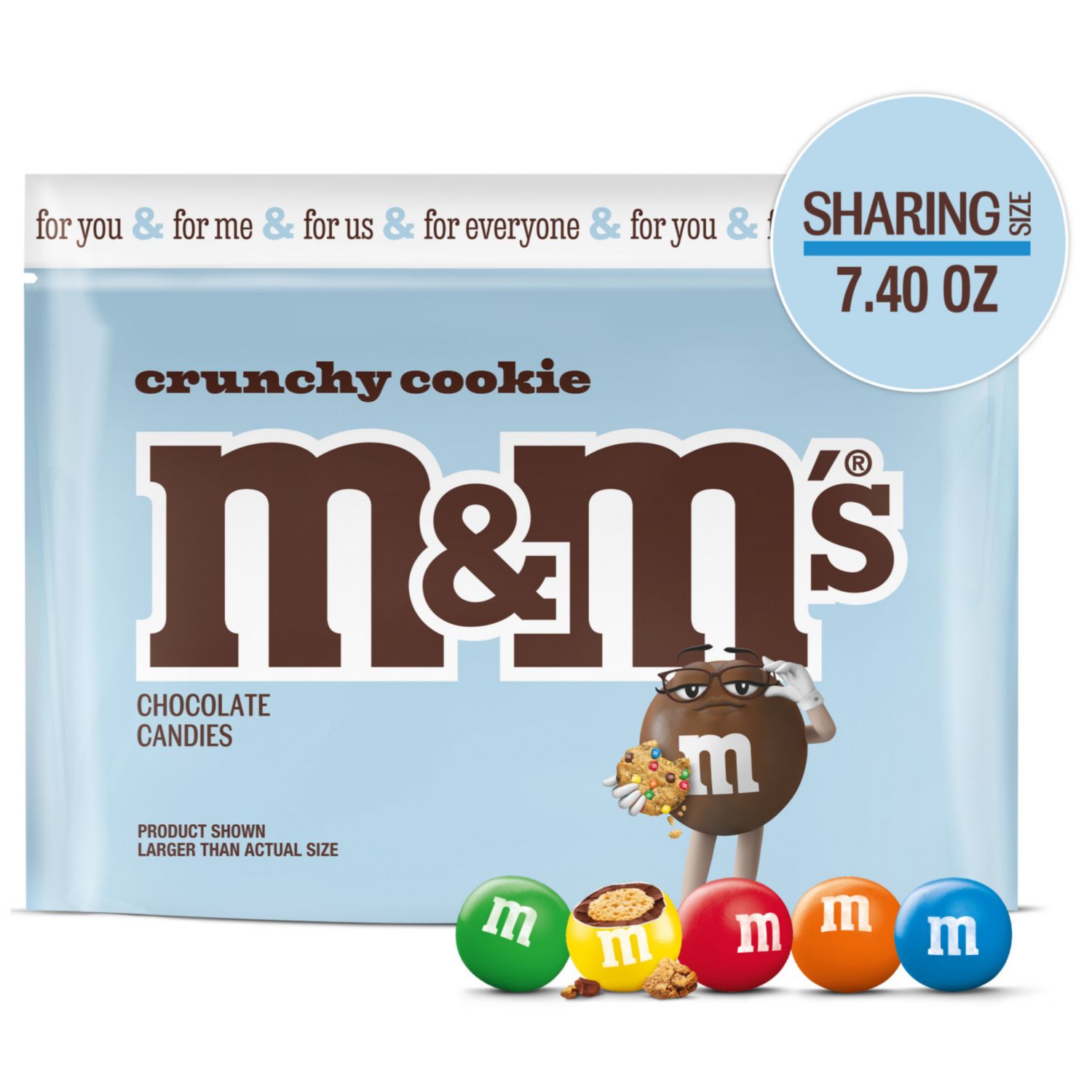 M&M's Crunchy Cookie Milk Chocolate Candy