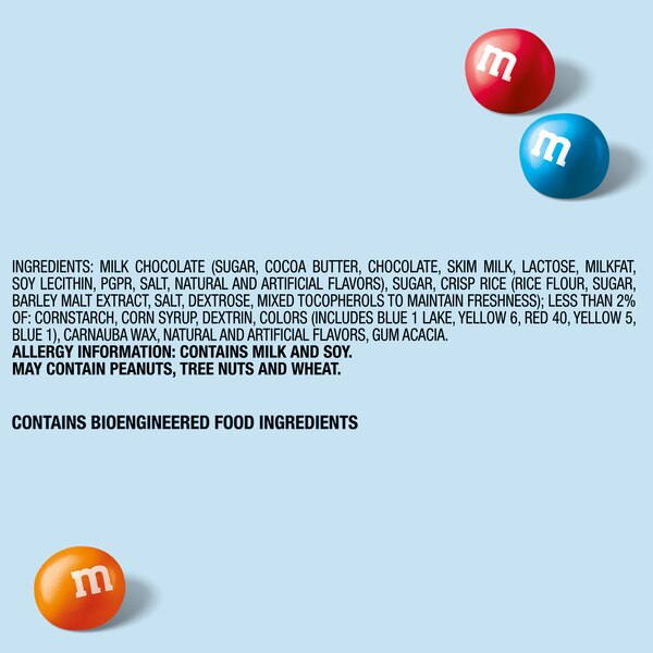 M&M's Crunchy Cookie Milk Chocolate Candy