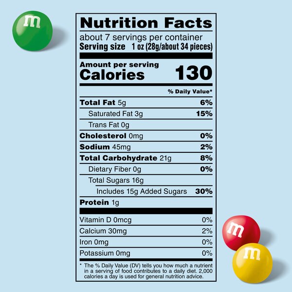 M&M's Crunchy Cookie Milk Chocolate Candy
