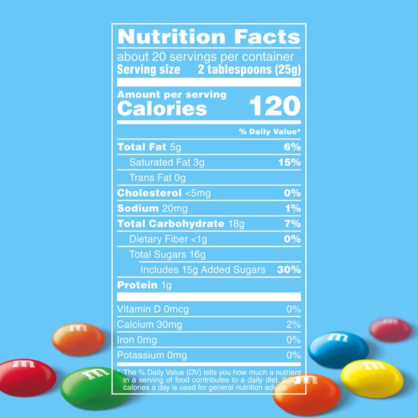 M&M'S Minis Milk Chocolate Candy, Family Size, Resealable Bulk Candy Bag, 16.9 oz