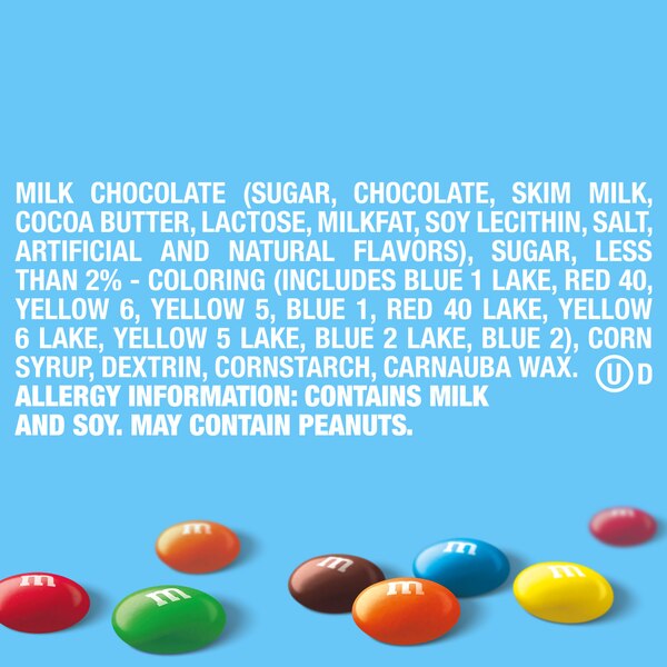 M&M'S Minis Milk Chocolate Candy, Family Size, Resealable Bulk Candy Bag, 16.9 oz