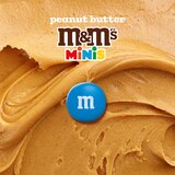 M&M'S Minis Peanut Butter Milk Chocolate Candy, Sharing Size, 8.6 Oz, thumbnail image