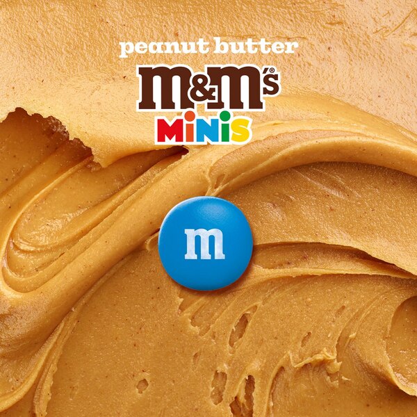 M&M'S Minis Peanut Butter Milk Chocolate Candy, Sharing Size, 8.6 Oz