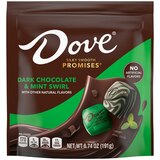 Dove Promises, Dark Chocolate & Mint Swirl Candy Bag, 6.74 Oz, thumbnail image 1 of 8