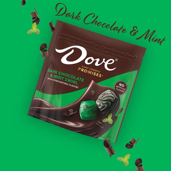 Dove Promises, Dark Chocolate & Mint Swirl Candy Bag, 6.74 Oz