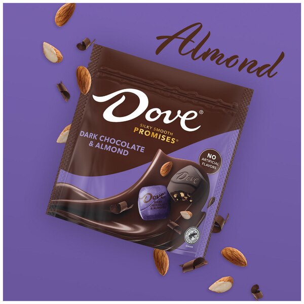 Dove Promises, Dark Chocolate & Almond Candy Bag, 6.74 Oz