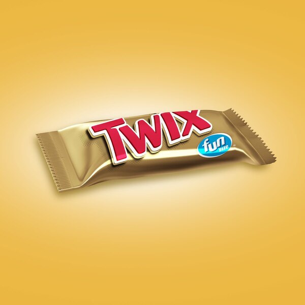 Twix Fun Size Caramel Chocolate Cookie Candy Bar, 3.28 oz