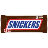 Snickers, Fun Size Chocolate Candy Bars, 5 ct, 2.6 oz , thumbnail image