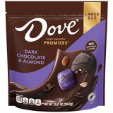 Dove Promises, Dark Chocolate Almond Candy Individually Wrapped Bag , 12.67 oz, thumbnail image