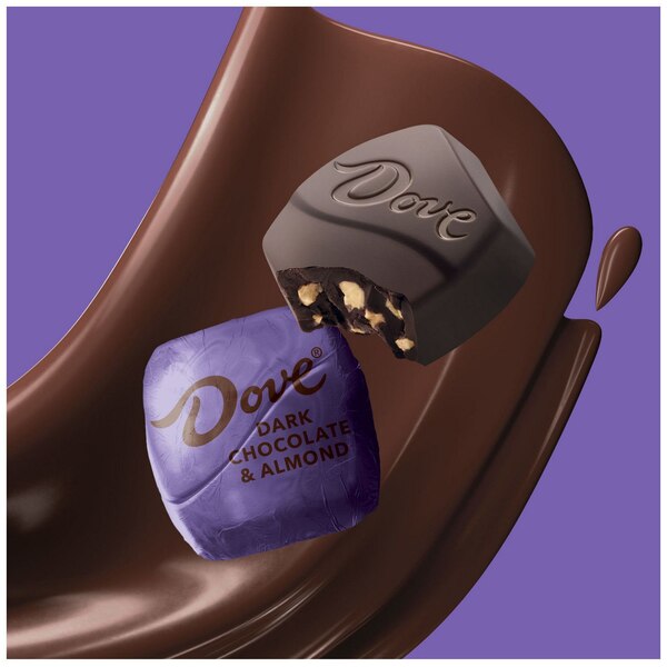 Dove Promises, Dark Chocolate Almond Candy Individually Wrapped Bag , 12.67 oz