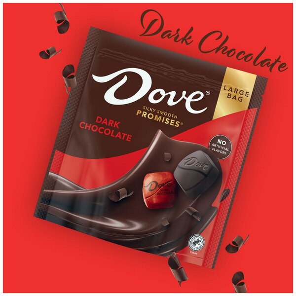 Dove Promises, Dark Chocolate Candy Large Bag, 14.08 oz