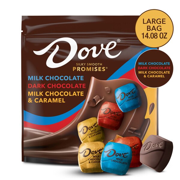 Dove Promises, Chocolate Candy Variety Assortment, 14.08 Oz Large Bag