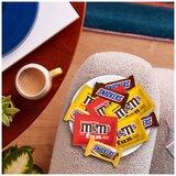 Snickers & M&M's, Peanut Lover Candy Chocolate, Large Variety Bag, 22.66 oz, thumbnail image