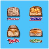 Snickers, Twix, Milky Way & 3 Musketeers, Minis Milk Chocolate Candy Bars, Variety Chocolate Large Bag Jumbo Pack, 30.63 oz, thumbnail image