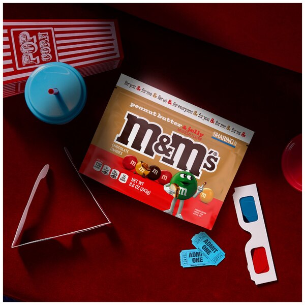 M&M's, Peanut Butter and Jelly Candy, 8.6 oz