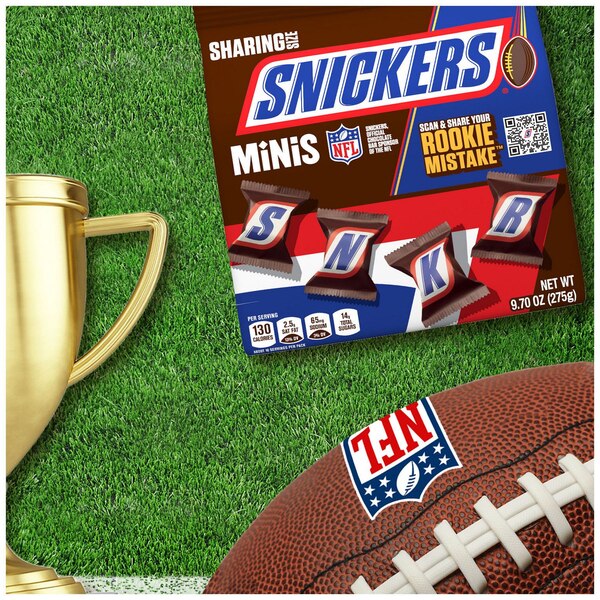 Snickers, Mini Size Milk Chocolate Candy Bars, 9.7 oz Bag