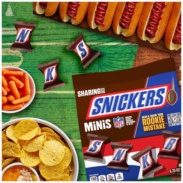 Snickers, Mini Size Milk Chocolate Candy Bars, 9.7 oz Bag
