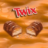 Twix Caramel Minis Size Chocolate Cookie Candy Bar, Sharing Size, Bag, 9.7 oz, thumbnail image