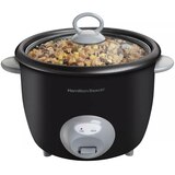 Hamilton Beach Rice Cooker, 20-Cup Capacity, Black, thumbnail image