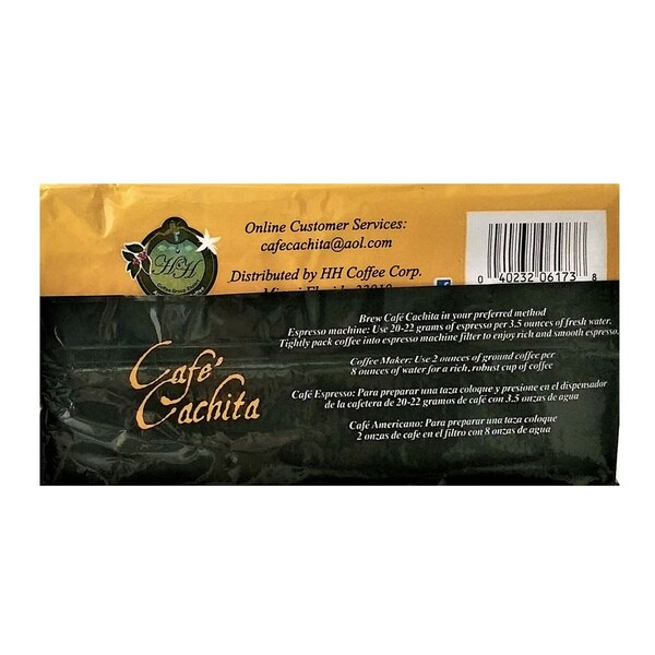 Cafe Cachita Gourmet Espresso Coffee, 10 OZ