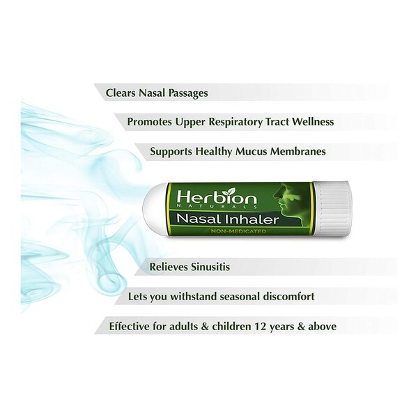 Herbion Naturals Non-Medicated Nasal Inhaler, 0.05 OZ