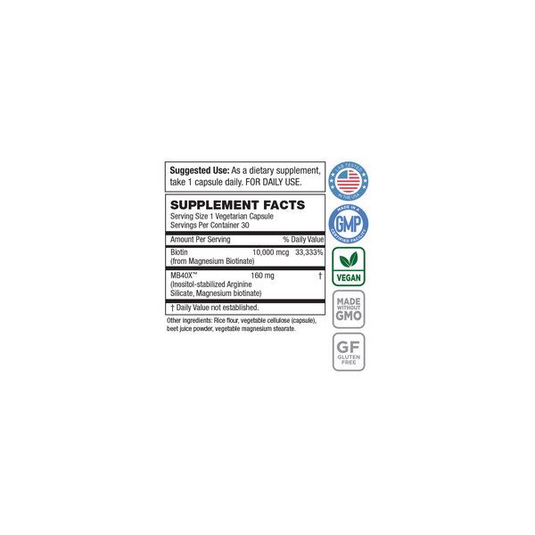 Purity Products MyBiotin, 30 CT