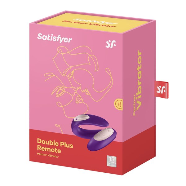 Satisfyer Double Plus Remote Partner Vibrator