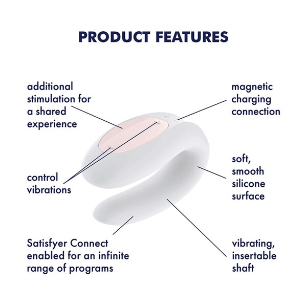 Satisfyer Double Joy Partner Vibrator