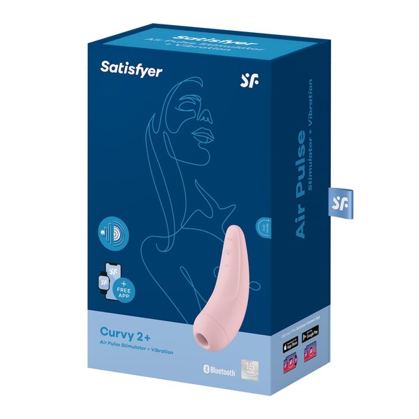 Satisfyer Curvy 2+ Air Pulse Vibrator