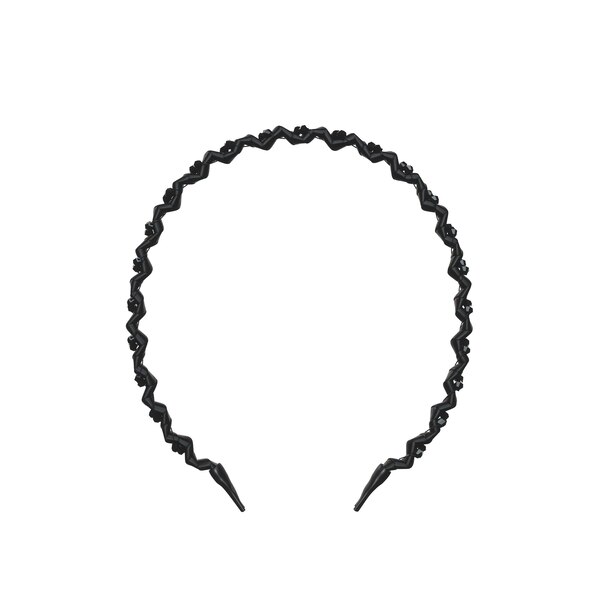 invisibobble HAIRHALO True Sparkle Headband, Black