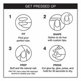 OPI On Point Press-On Manicure, thumbnail image