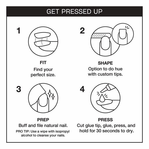 OPI On Point Press-On Manicure