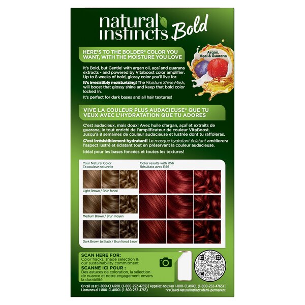 Clairol Natural Instincts Bold Permanent Hair Color