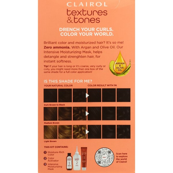 Clairol Textures & Tones Permanent Hair Dye
