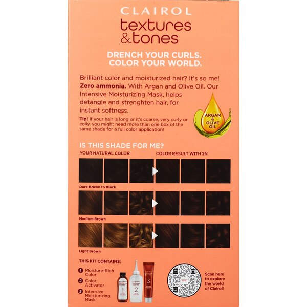 Clairol Textures & Tones Permanent Hair Dye