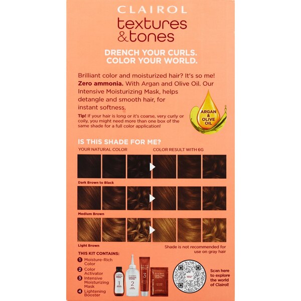 Clairol Textures & Tones Permanent Hair Dye