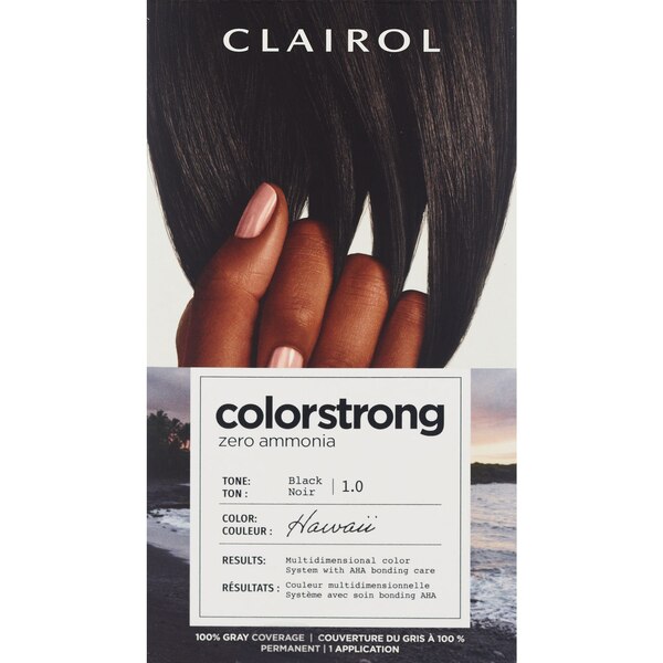 Clairol ColorStrong Zero Ammonia Permanent Hair Color