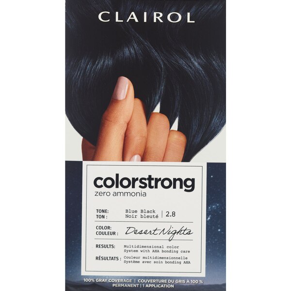 Clairol ColorStrong Zero Ammonia Permanent Hair Color