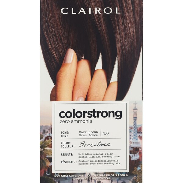 Clairol ColorStrong Zero Ammonia Permanent Hair Color