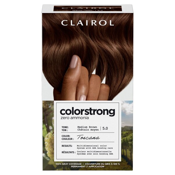 Clairol ColorStrong Zero Ammonia Permanent Hair Color