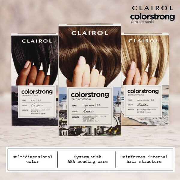 Clairol ColorStrong Zero Ammonia Permanent Hair Color