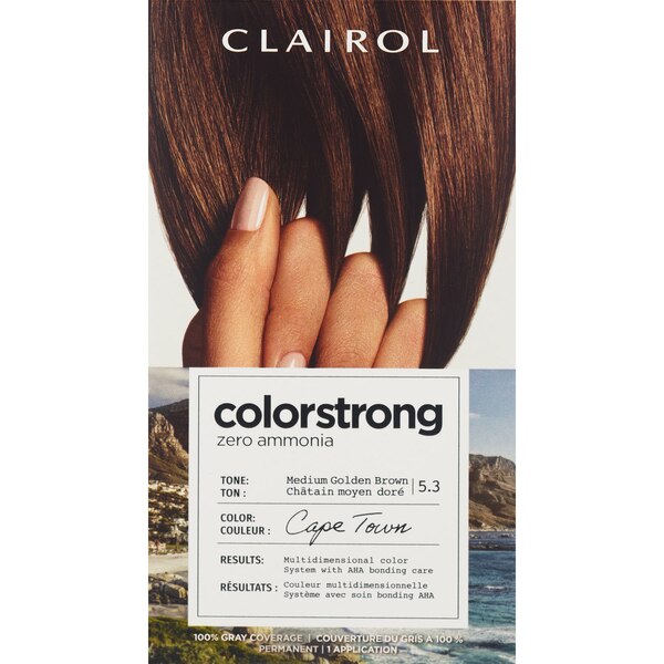 Clairol ColorStrong Zero Ammonia Permanent Hair Color