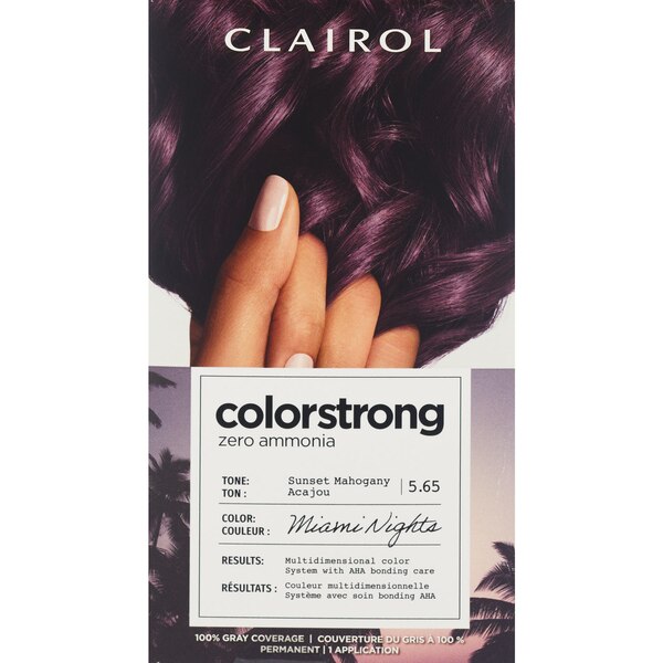 Clairol ColorStrong Zero Ammonia Permanent Hair Color